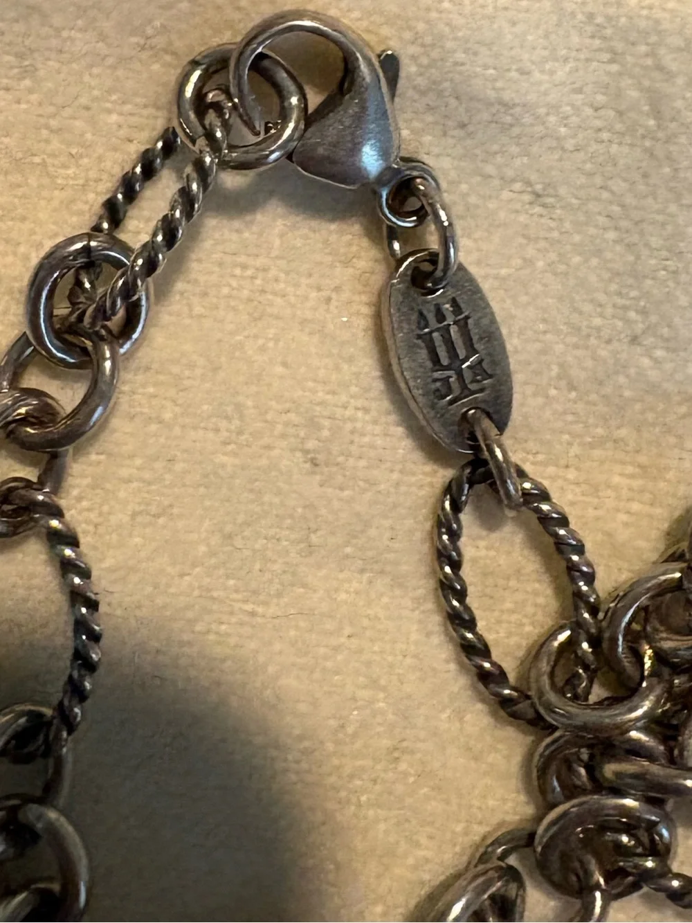 James Avery Retired Changeable Charm Bracelet